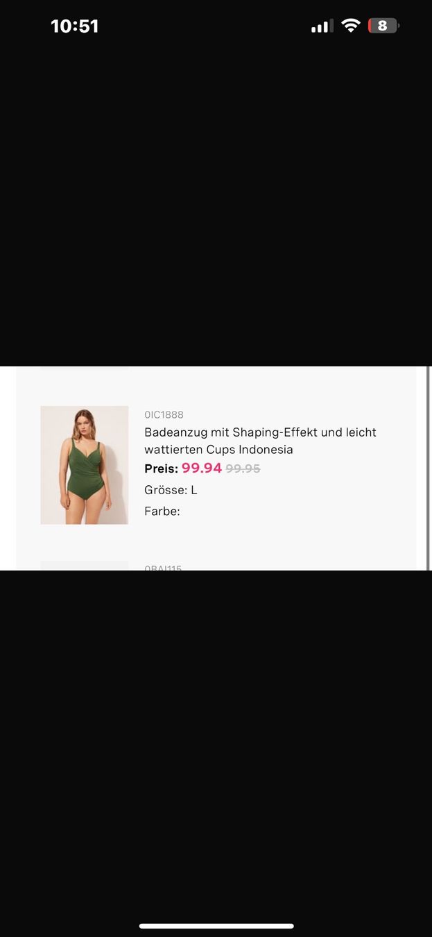 Costumi da bagno & Bikini: Umstandsbadeanzug, Gr. XL – Usato da Frauenfeld venduto da stern081 1