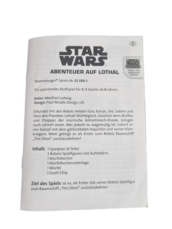 Ravensburger Spiele: RAVENSBURGER Star Wars Spiel – Neu (gemäss Beschreibung) aus Wangen b. Olten von Restwert_Wangen 7