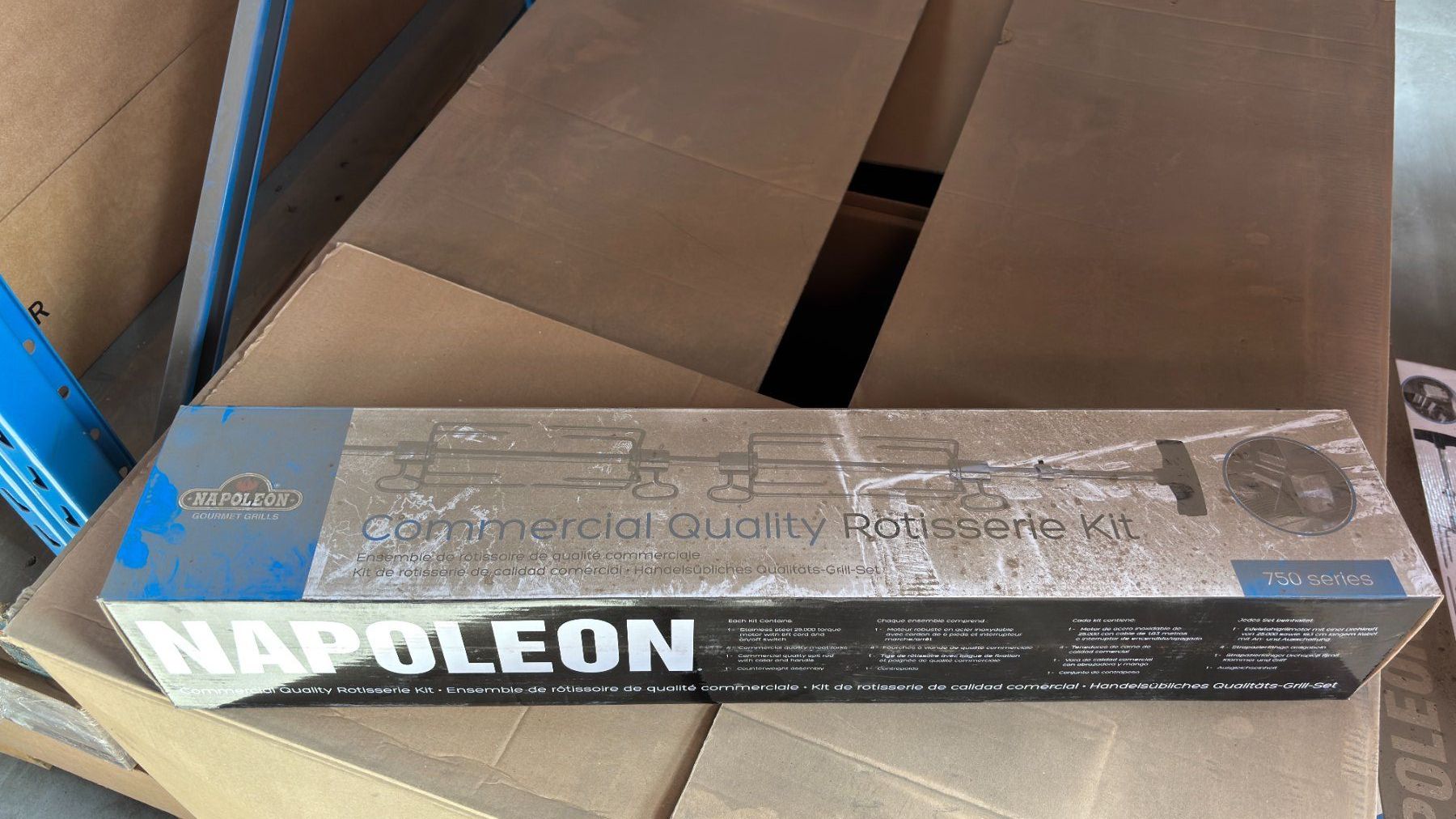 Elettrodomestici da cucina: Napoleon® Edelstahl Drehspiessset – Nuovo e nell'imballaggio originale da Triengen venduto da Michele-G