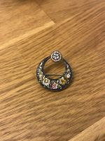 Millefiori Mikromosaik Brosche
