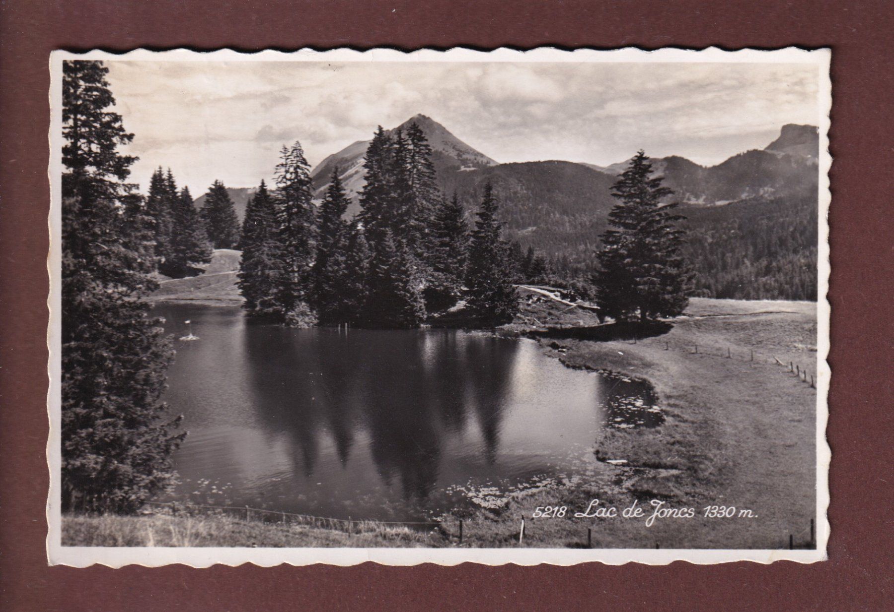Cartoline postali: LAC DES JONCS – Usato da Pully venduto da nicecards