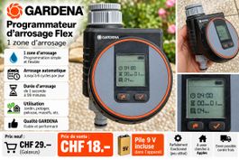 Programmateur d'arrosage Gardena Flex état occasion