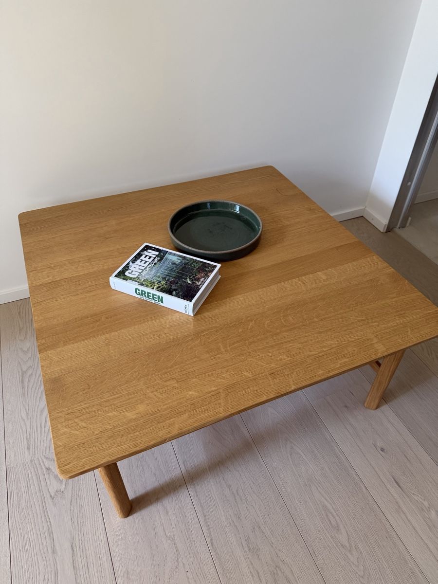 Tavoli: Oak wood coffee table, japandi style – Nuovo e nell'imballaggio originale da Corsier GE venduto da Karol_save_planet 3