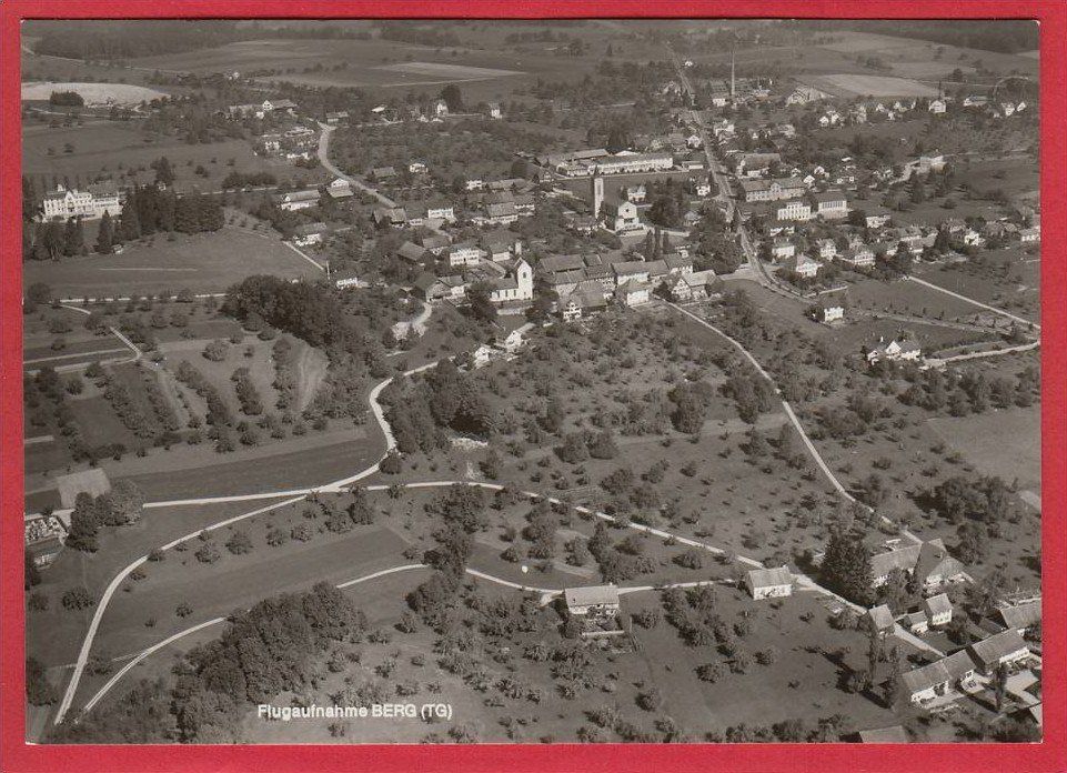 Cartoline postali: BERG FLUGAUFNAHME, GROSSFORMAT – Usato da Grüningen venduto da Kartenlaube