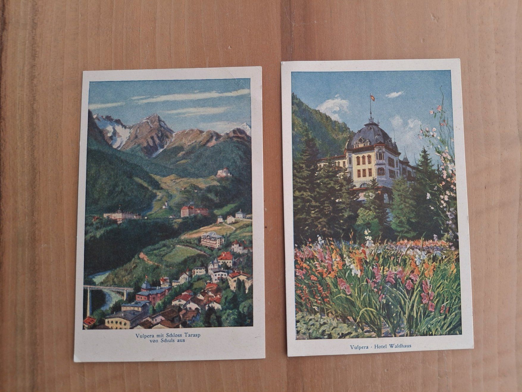 Cartoline postali: Postkarten Vulpera 5 Stück ein Preis – Usato da Wittnau venduto da Onyx73 2