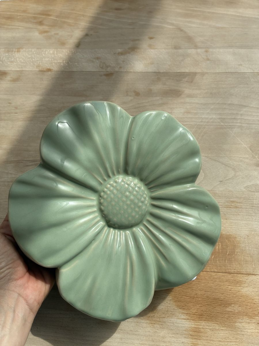 Vasi & Recipienti: Wunderschöne Vase mintgrün in Blumenoptik  – Nuovo (secondo la descrizione) da Wolfwil venduto da NewGirl 1