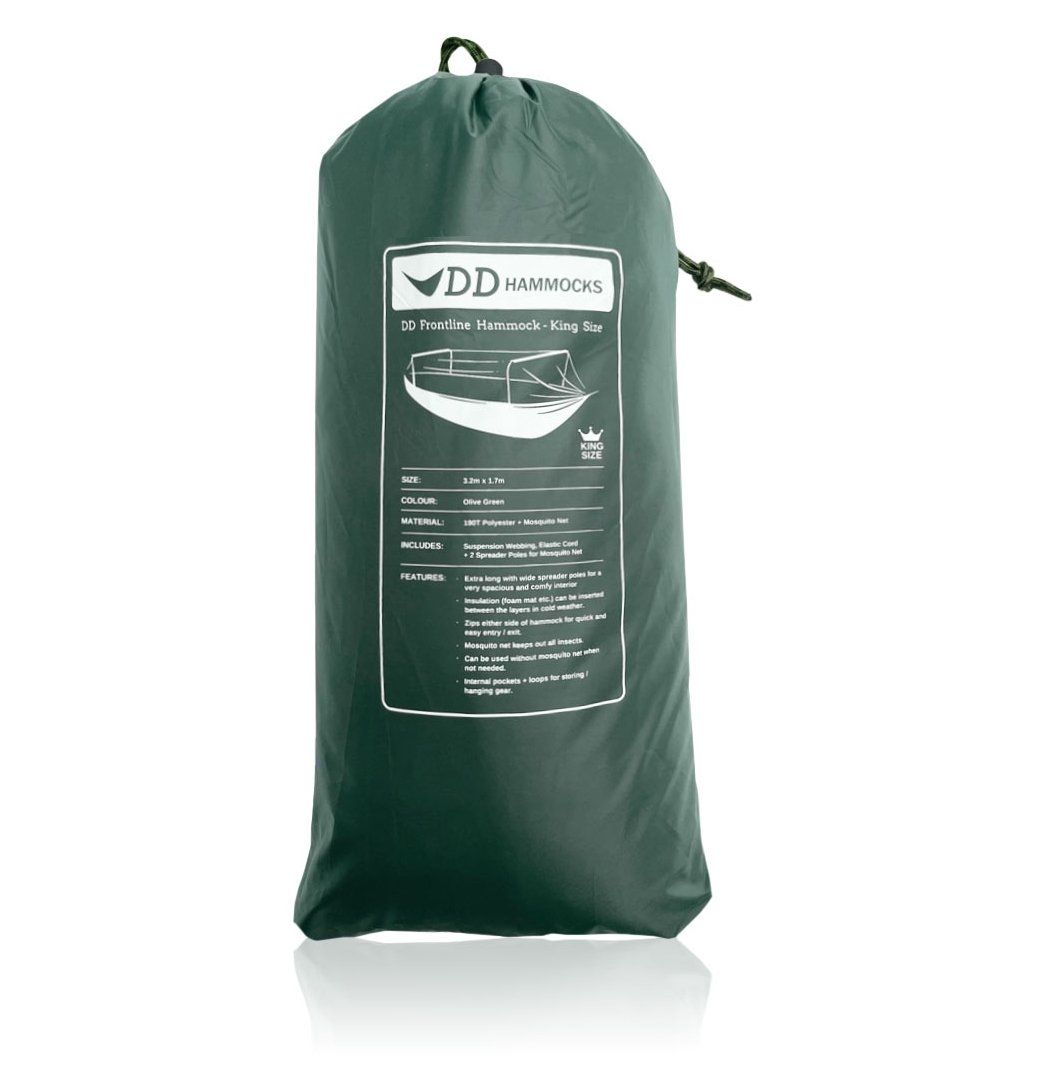 Amache: DD Frontline Kingsize oliv grün Hängematte – Nuovo e nell'imballaggio originale da Tulln venduto da HaengemattenShop 9