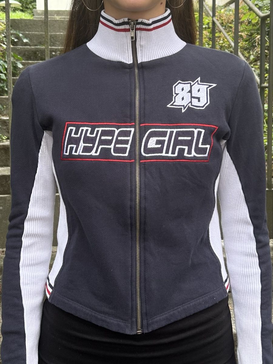 Giacche: Sweatjacke im Y2K Style – Nuovo (secondo la descrizione) da Basel venduto da marie.und.magdalena