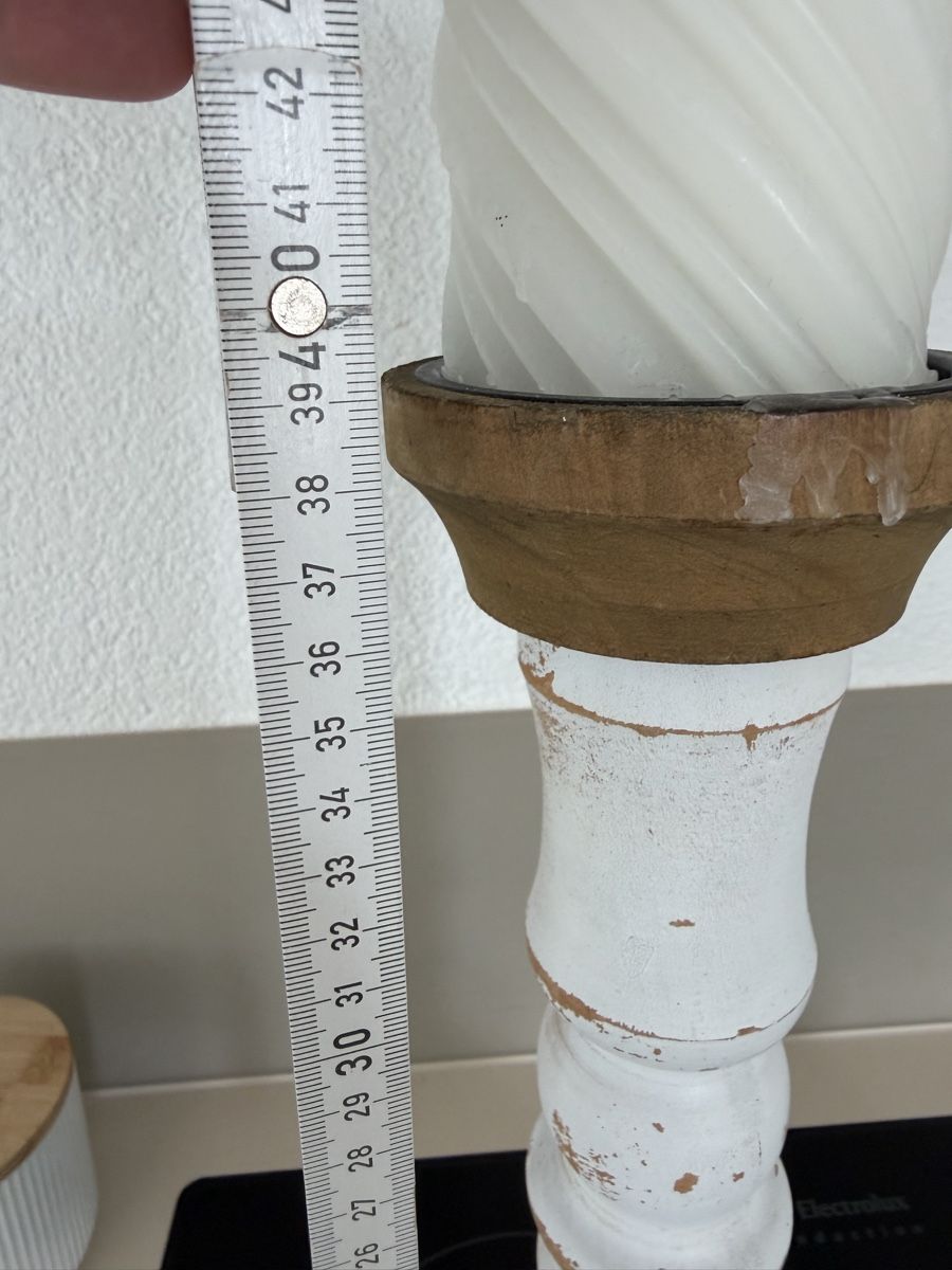 Portacandele: 2 Kerzenständer Shabby Chic, 39cm – Usato da Bannwil venduto da Anoia 2