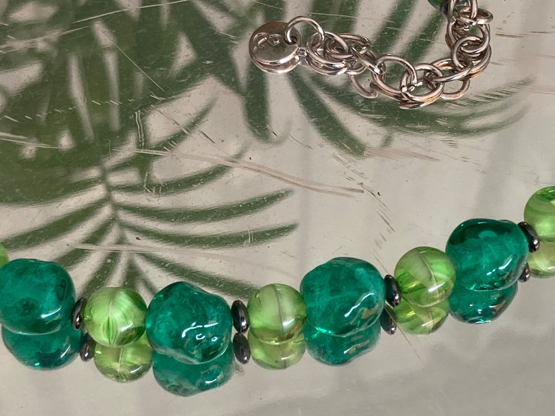 Murano Catenine: Collier vintage en verre ancien – Usato da Marly venduto da Antigona71 4