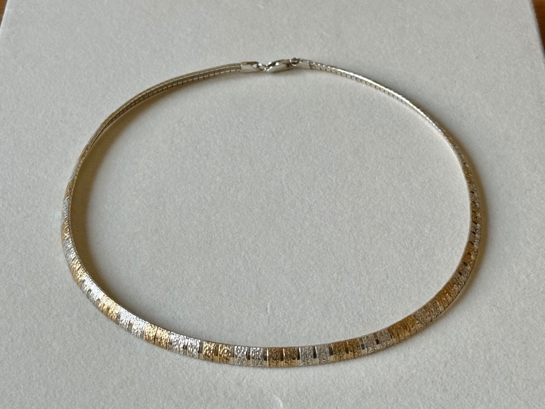 Ketten: Collier Silber, vergoldet, 45 cm – Neu (gemäss Beschreibung) aus Brugg AG von lau_9rvy 2