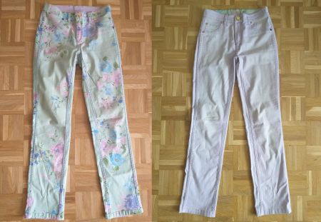 ANGELO MARANI Jeans "2 in 1" taille / Grosse XS (40 IT)