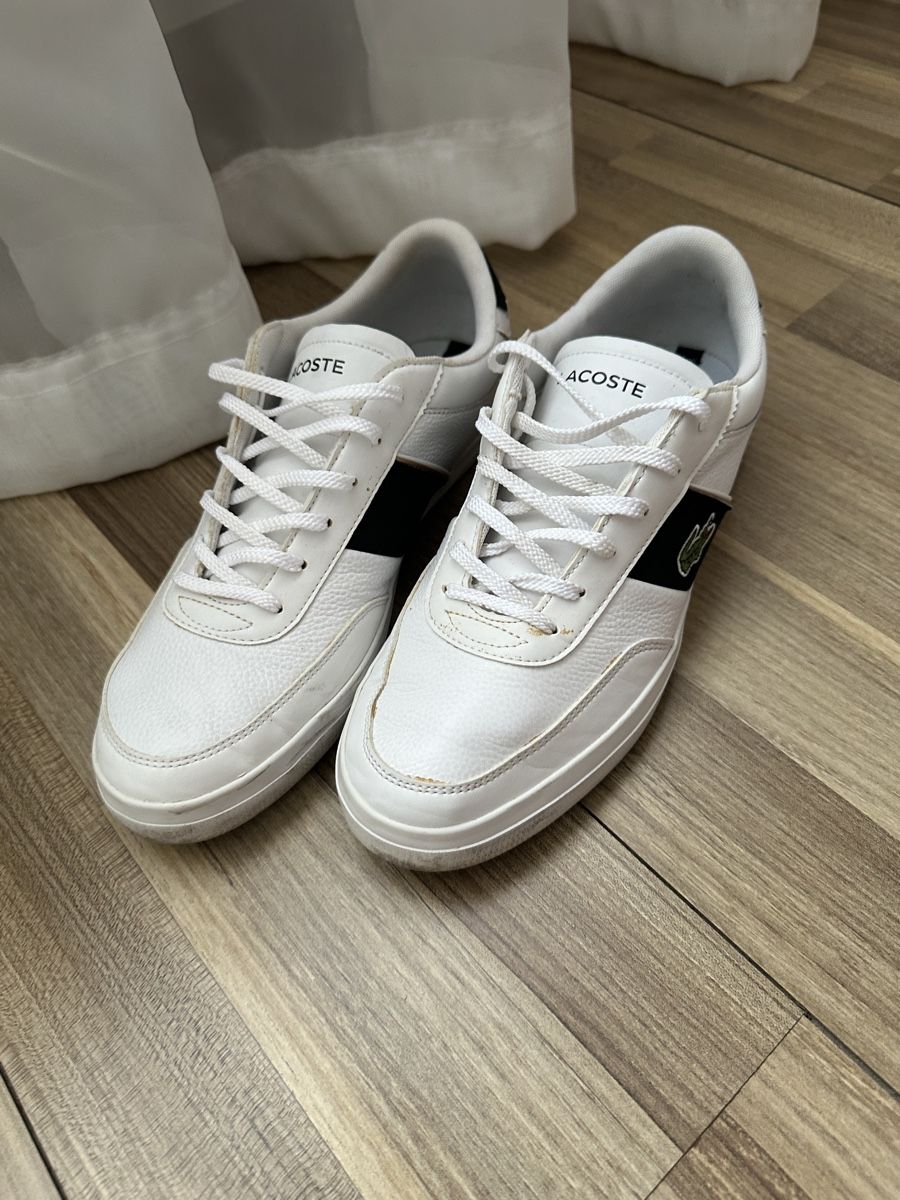 Lacoste Scarpe da uomo: Lacoste Court Master Sneaker, Gr. 40.5, Weiss – Usato da Arlesheim venduto da Lipinho7 2