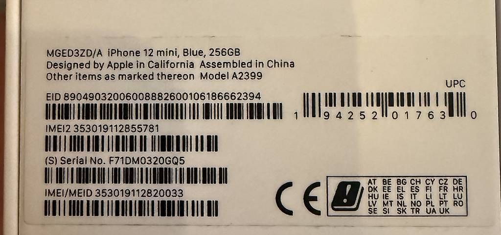 Handys / Smartphones: iPhone 12 mini blue 256 GB – Gebraucht aus Epalinges von labozor 4
