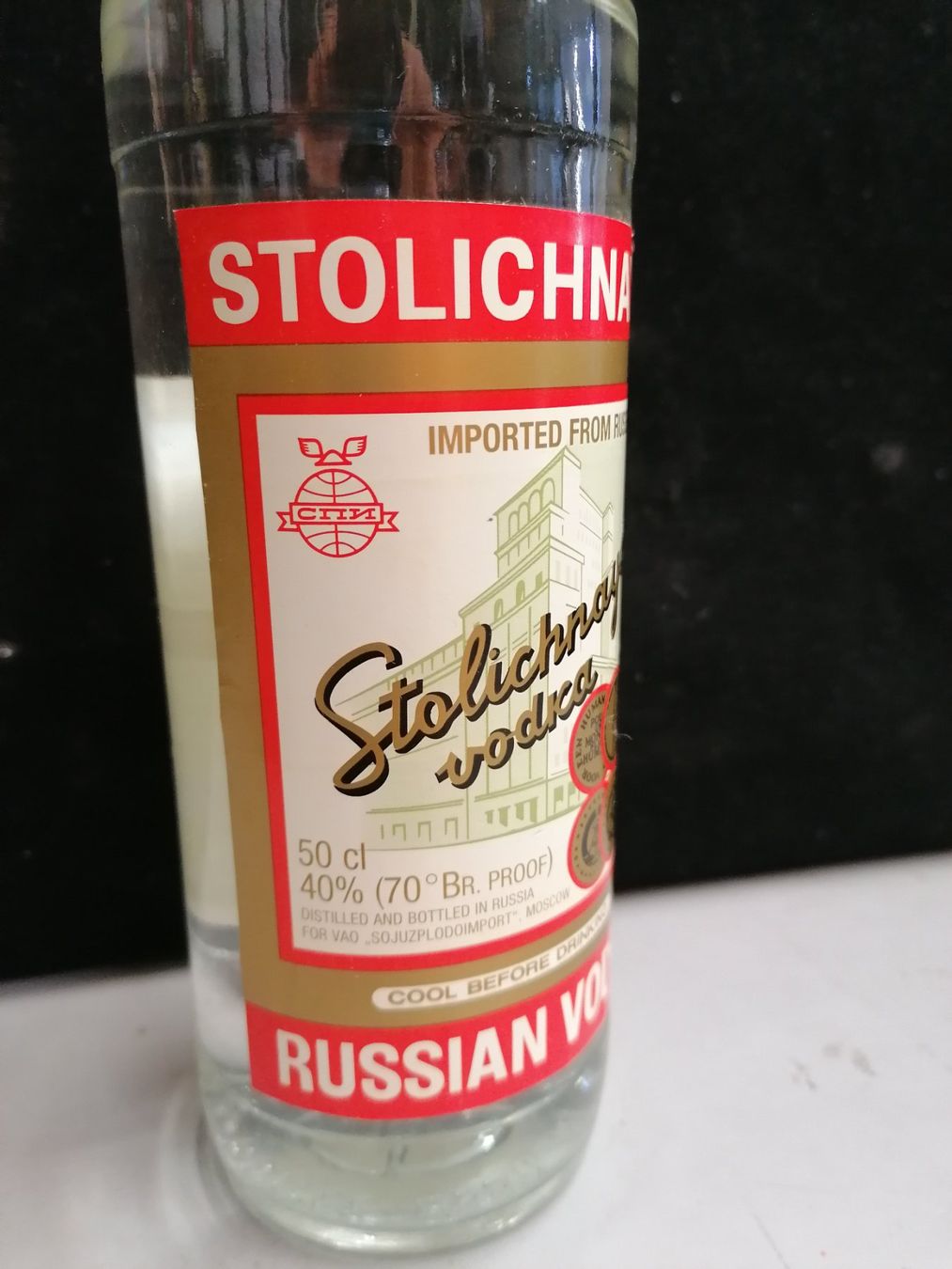 Bevande alcoliche: STOLICHNAYA RUSSIAN VODKA – Nuovo (secondo la descrizione) da Genève venduto da Leboucheoreilles 1
