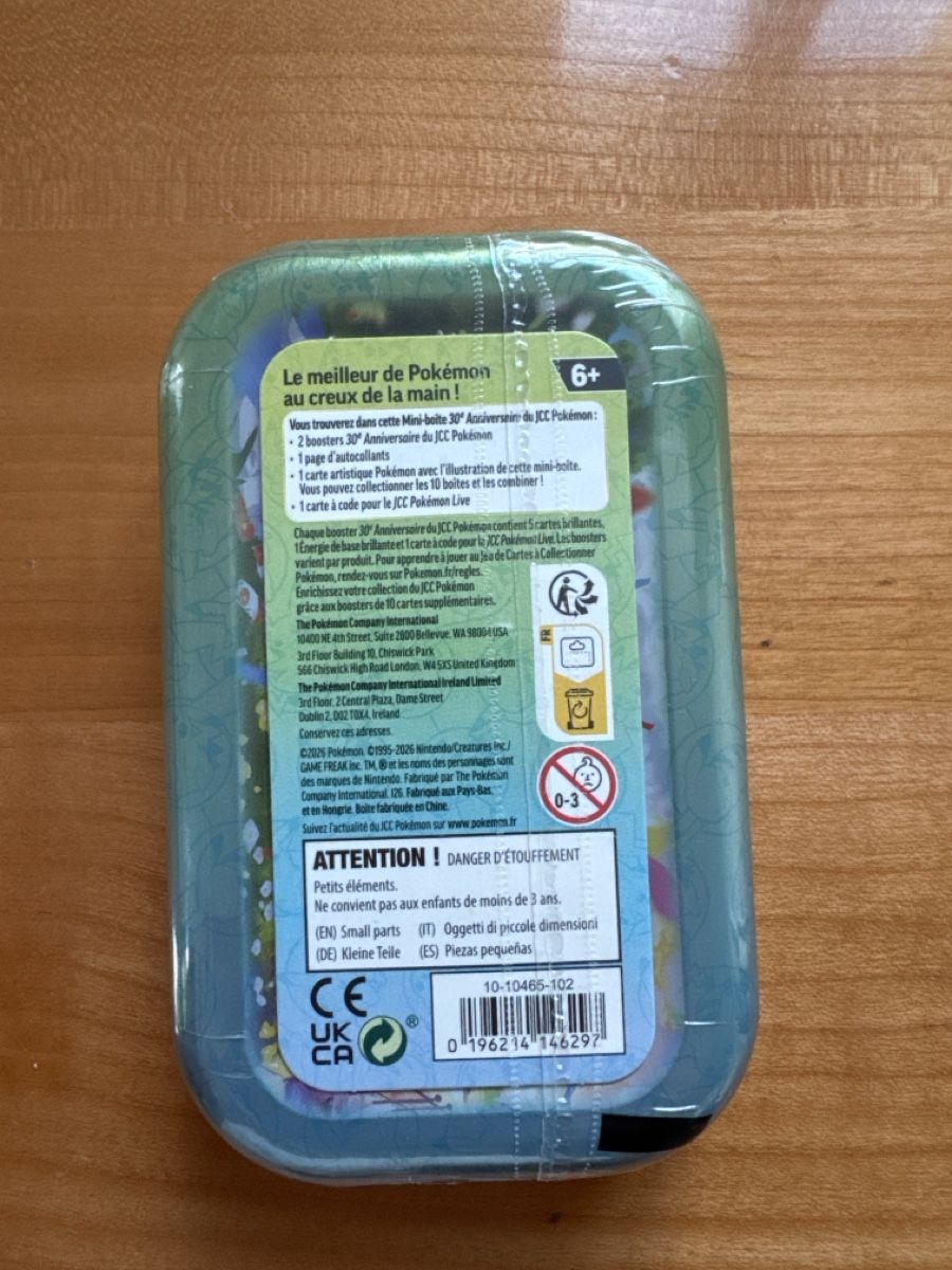 Pokémon Carte collezionabili: Pokemon 30th anniversary mini Tin FR – Nuovo e nell'imballaggio originale da Bern venduto da tho_vsv5 1