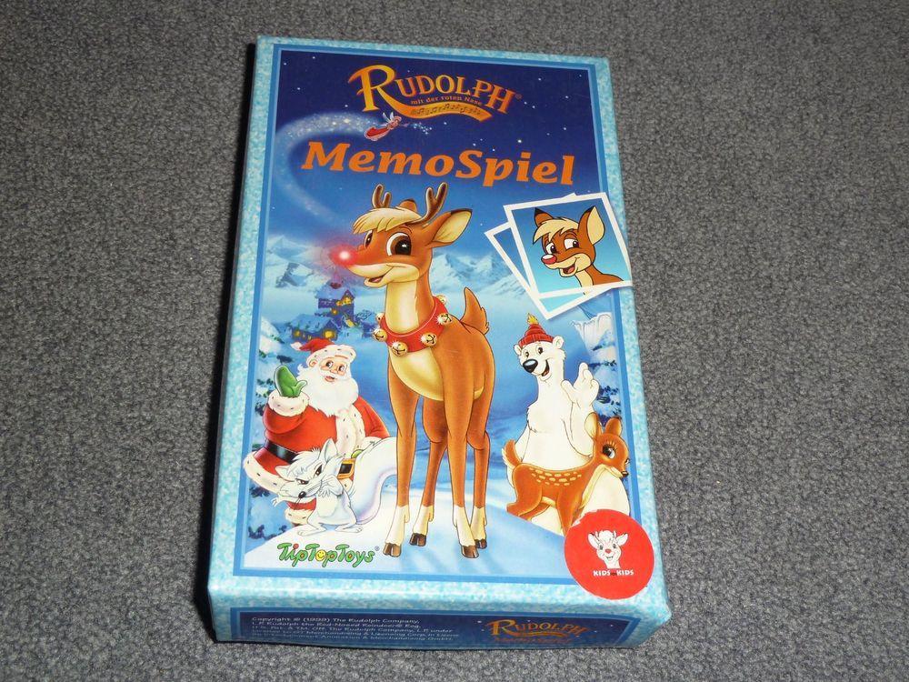 Rudolph mit der roten Nase Memospiel 2-6 Sp. ab 4+