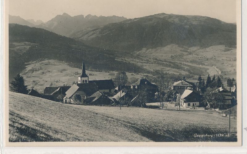 Cartoline postali: Guggisberg + 1934 – Usato da Emmenbrücke venduto da teestube