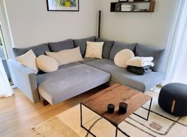 Massgefertigtes Natur-Schlafsofa – Neuwert CHF 6'988.-