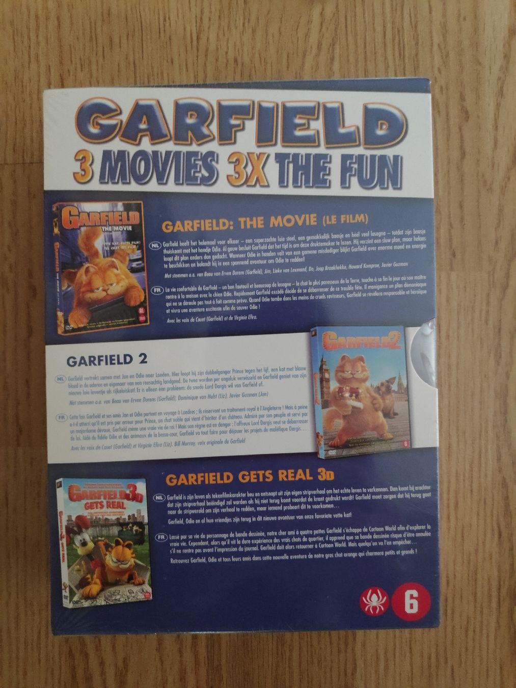 Tutti i DVDs: Dvds Garfield – Nuovo (secondo la descrizione) da Couvet venduto da fat_kyl7 1