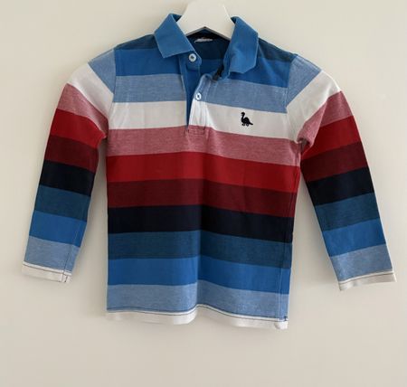 Langarm Poloshirt H&M, Gr. 116-122