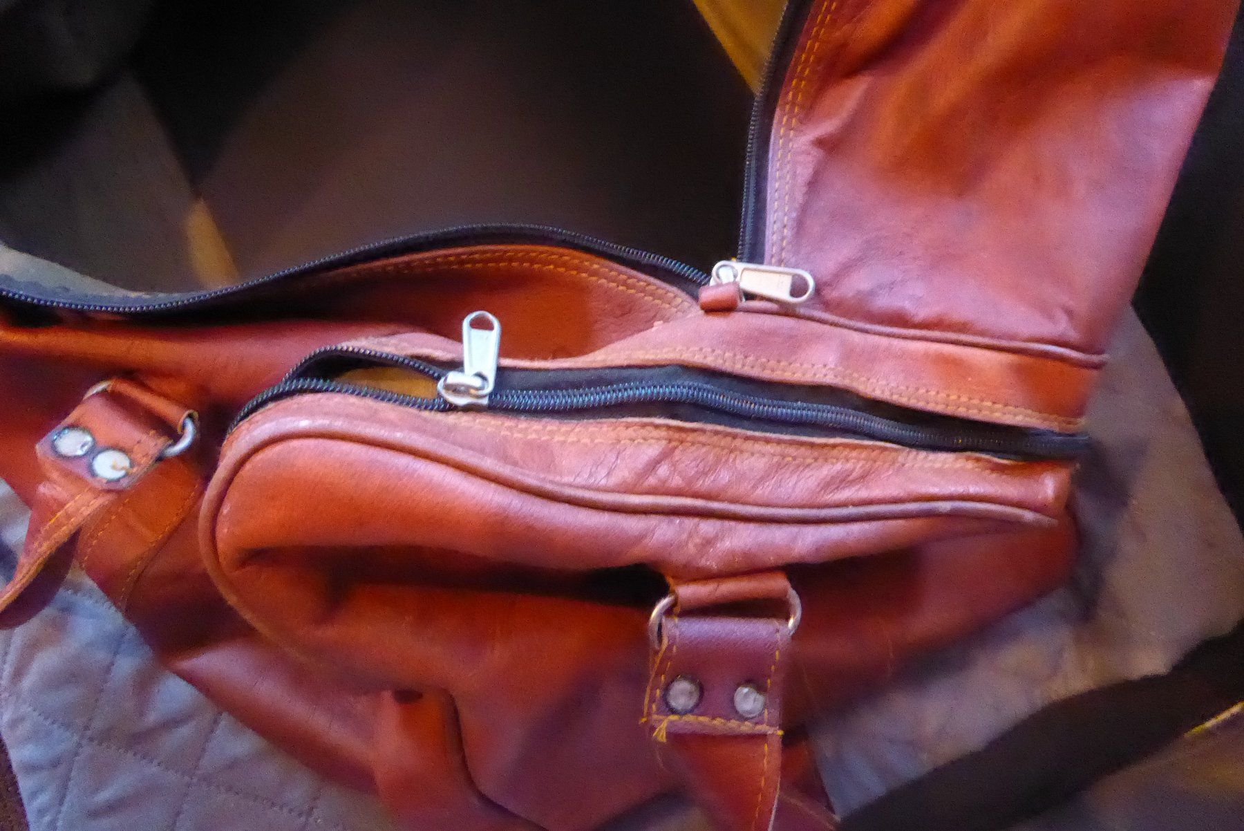 Borse: Leder Reisetasche – Usato da Sargans venduto da Benziner 3