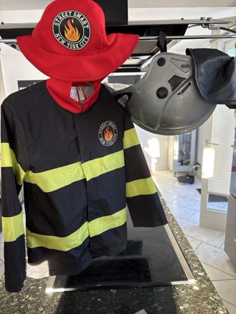 Feuerwehrmann Kostüm Grösse 110/116