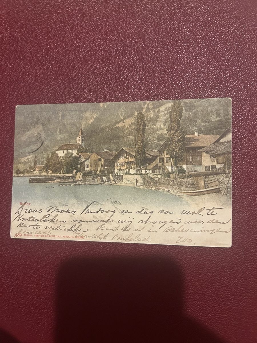 Cartes postales: Brienz 1901 – D'occasion à Breganzona par Milesbo
