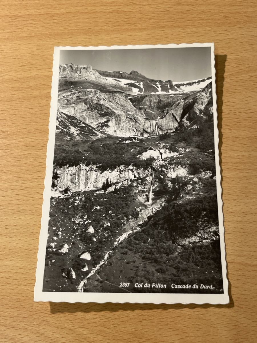 Cartoline postali: Col du Pillon Cascade Dard, Vintage Ansichtskarte, Top! – Nuovo (secondo la descrizione) da Hinwil venduto da Chuan2