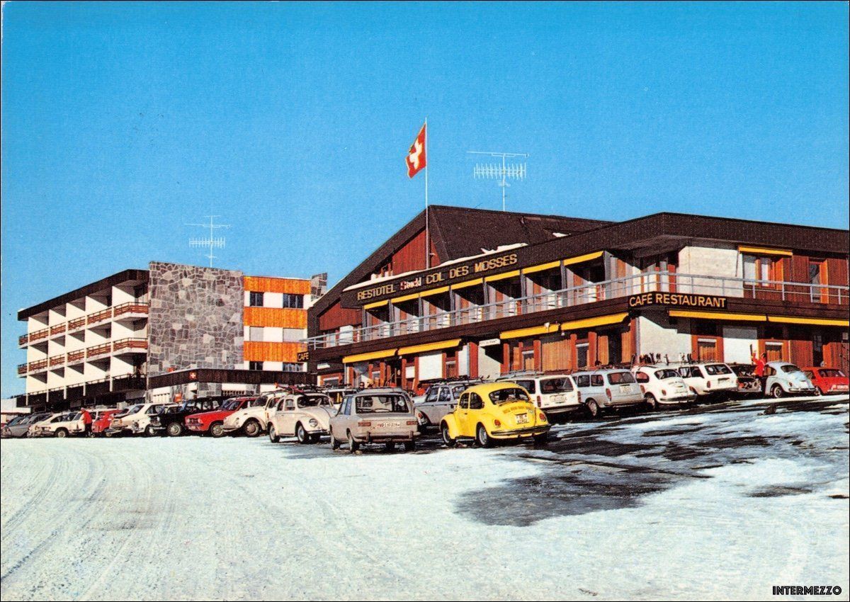 Ansichtskarten: Col des Mosses VD VW Käfer Oldtimer 1983 – Gebraucht aus Basel von intermezzo12