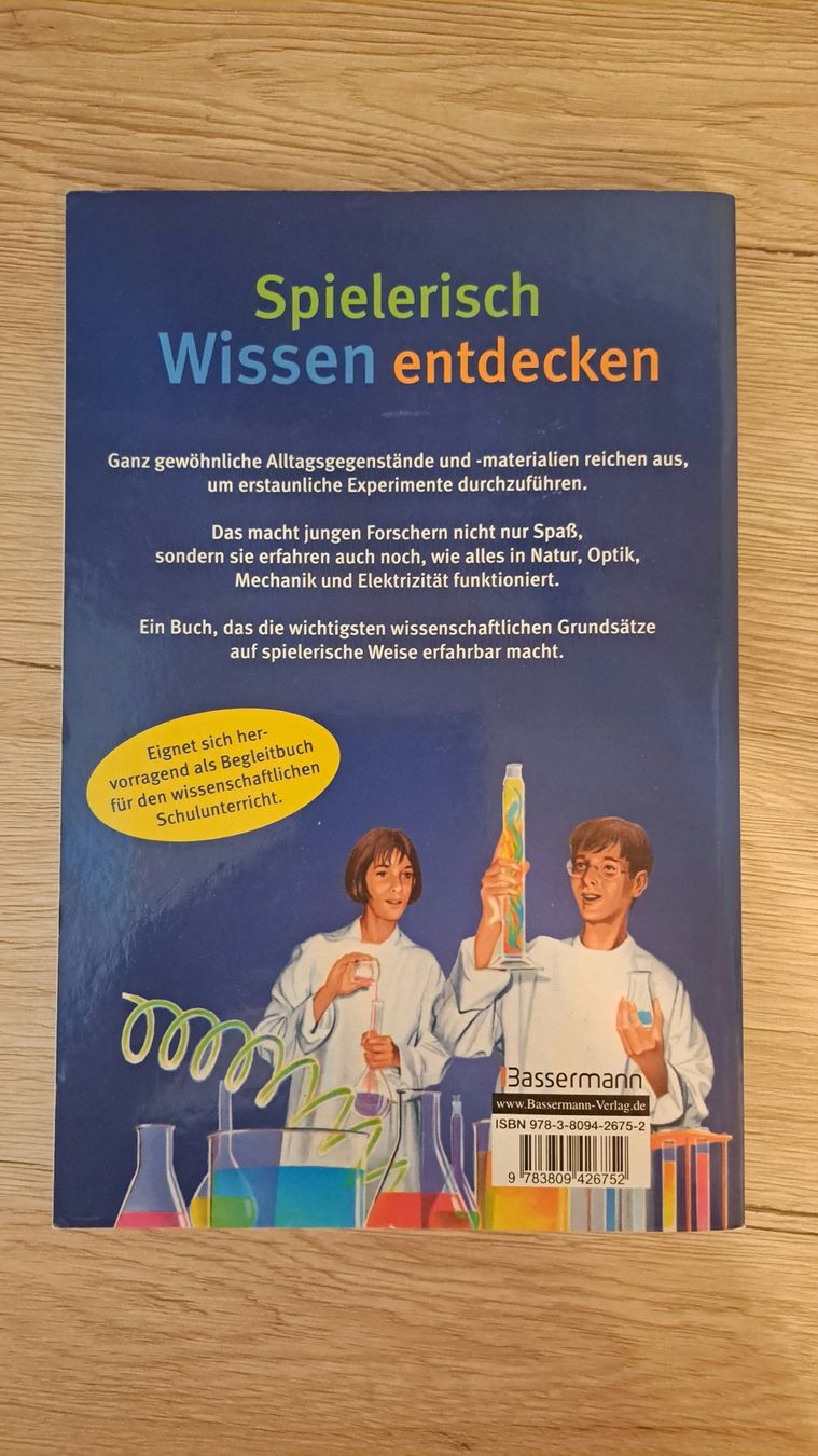 Libri: Experimente Buch – Nuovo (secondo la descrizione) da Schaffhausen venduto da xJuliax 1