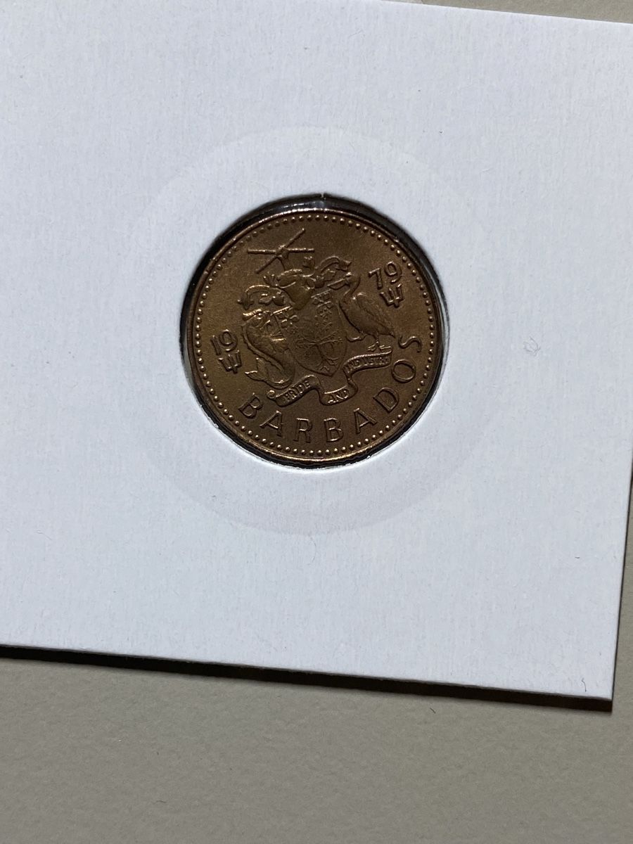 Toutes les monnaies: Barbades - 1 cent - 1979 – D'occasion à Payerne par Mike1682 1