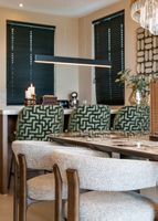 RICHMOND INTERIORS** Dining chair Contigo mocca fancy/6 Stk.