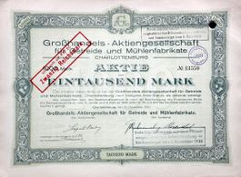 Grosshandels-AG für Getreide und Mühlenfabrikate - 1921