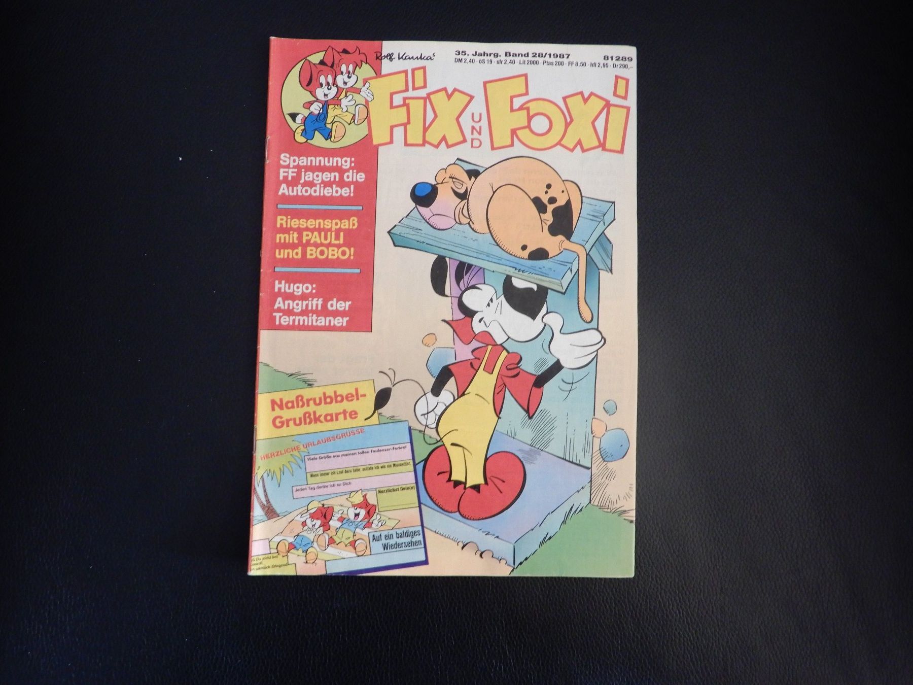 Comics: Fix und Foxi Heft Nr. 20/1987 - Comic Klassiker mit Beilage! – Gebraucht aus Staufen von Bruneas