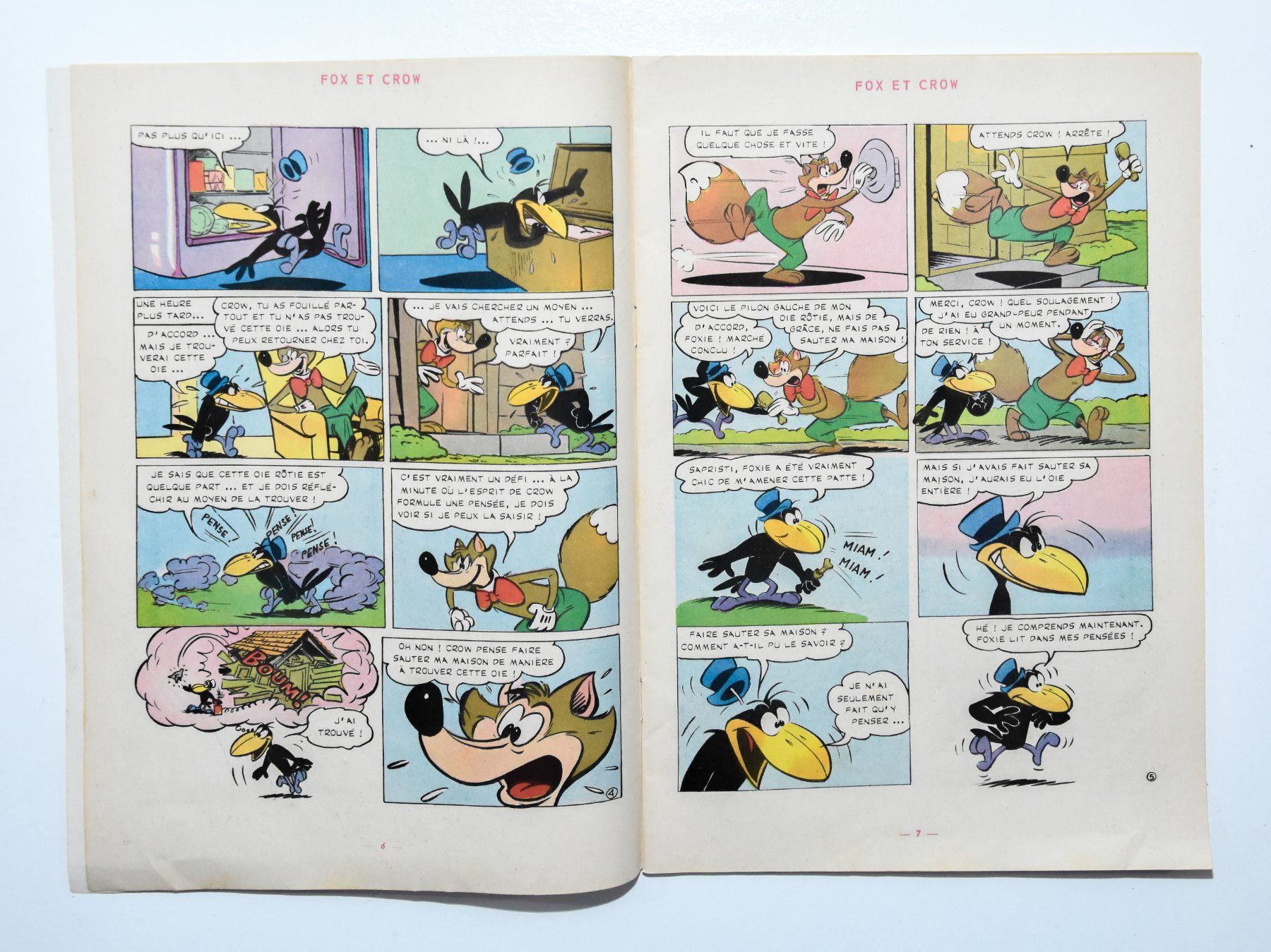 Fumetti: Fox et Crow - N°51 – Usato da Belmont-sur-Yverdon venduto da bichet02 2