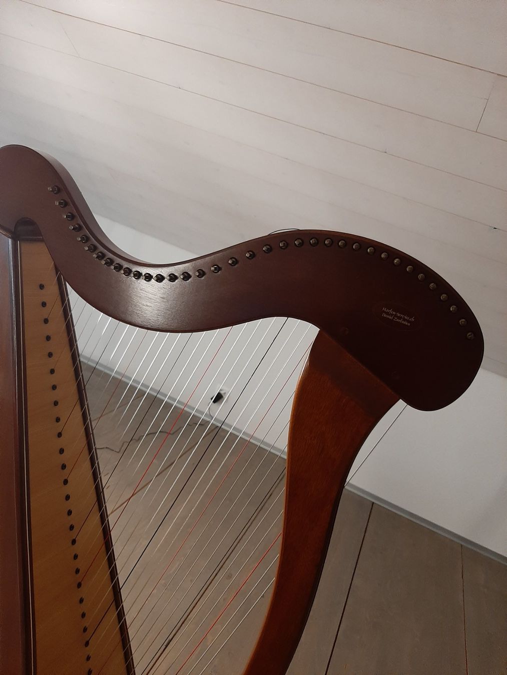 Strumenti musicali: Harfe Camac Jumbo 143 cm Mahagoni – Usato da Bazenheid venduto da derdelorean01 5