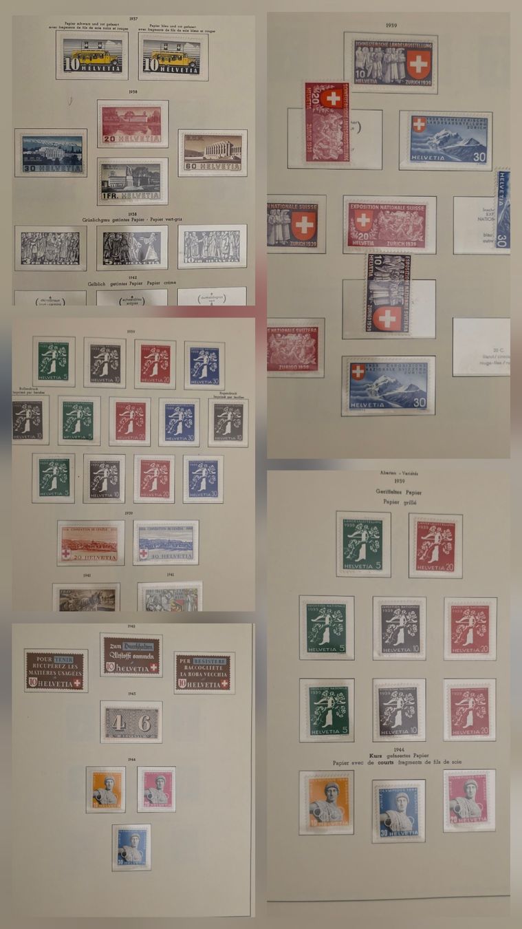 Tous les timbres: Postfrisch Briefmarken Schweiz  – Neuf (Voir description) à Bern par Kocholo 2