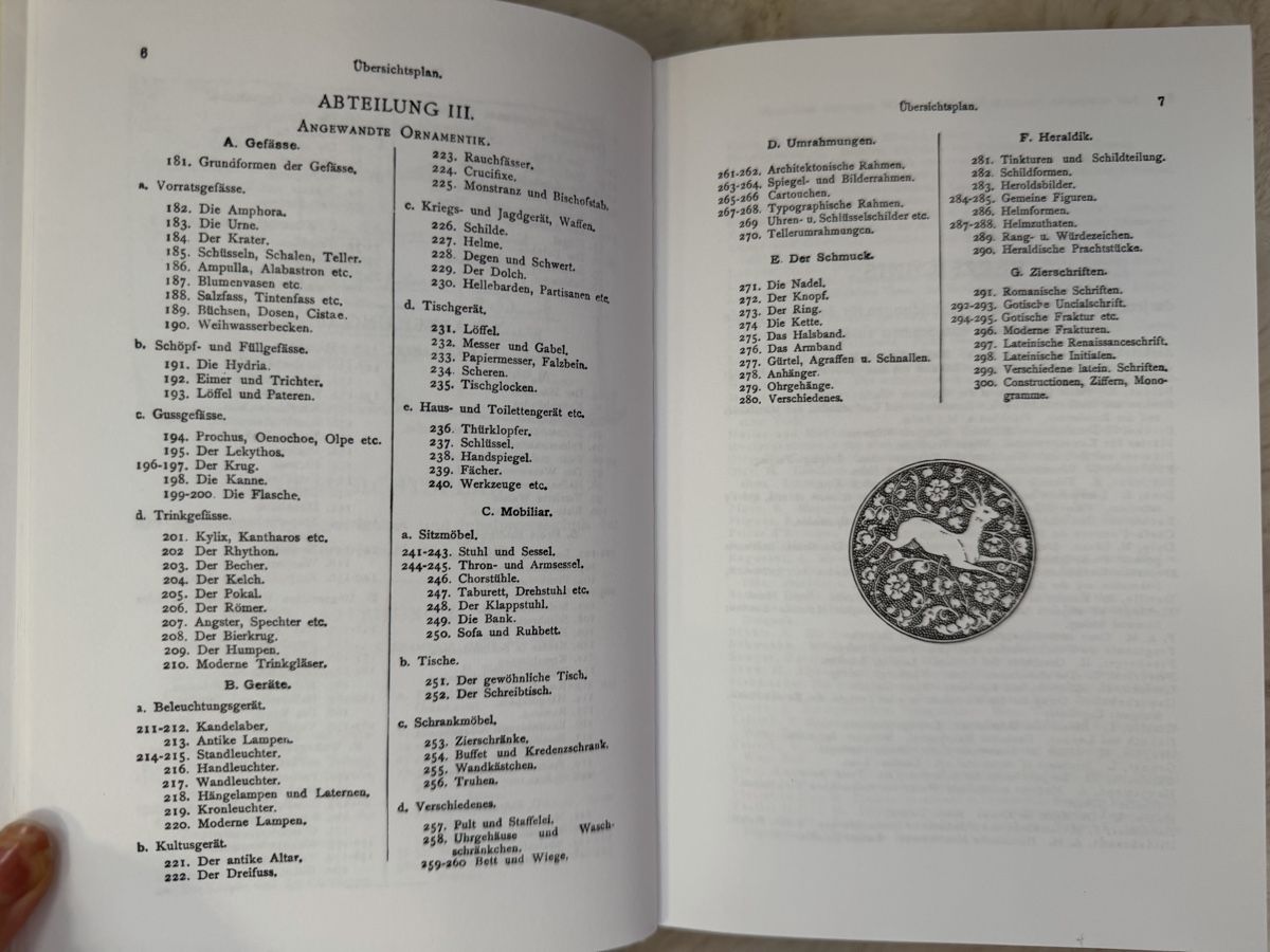 Libri: Handbuch der Ornamentik, F.S.Meyer – Usato da Pfäffikon ZH venduto da lenaviktoria 3