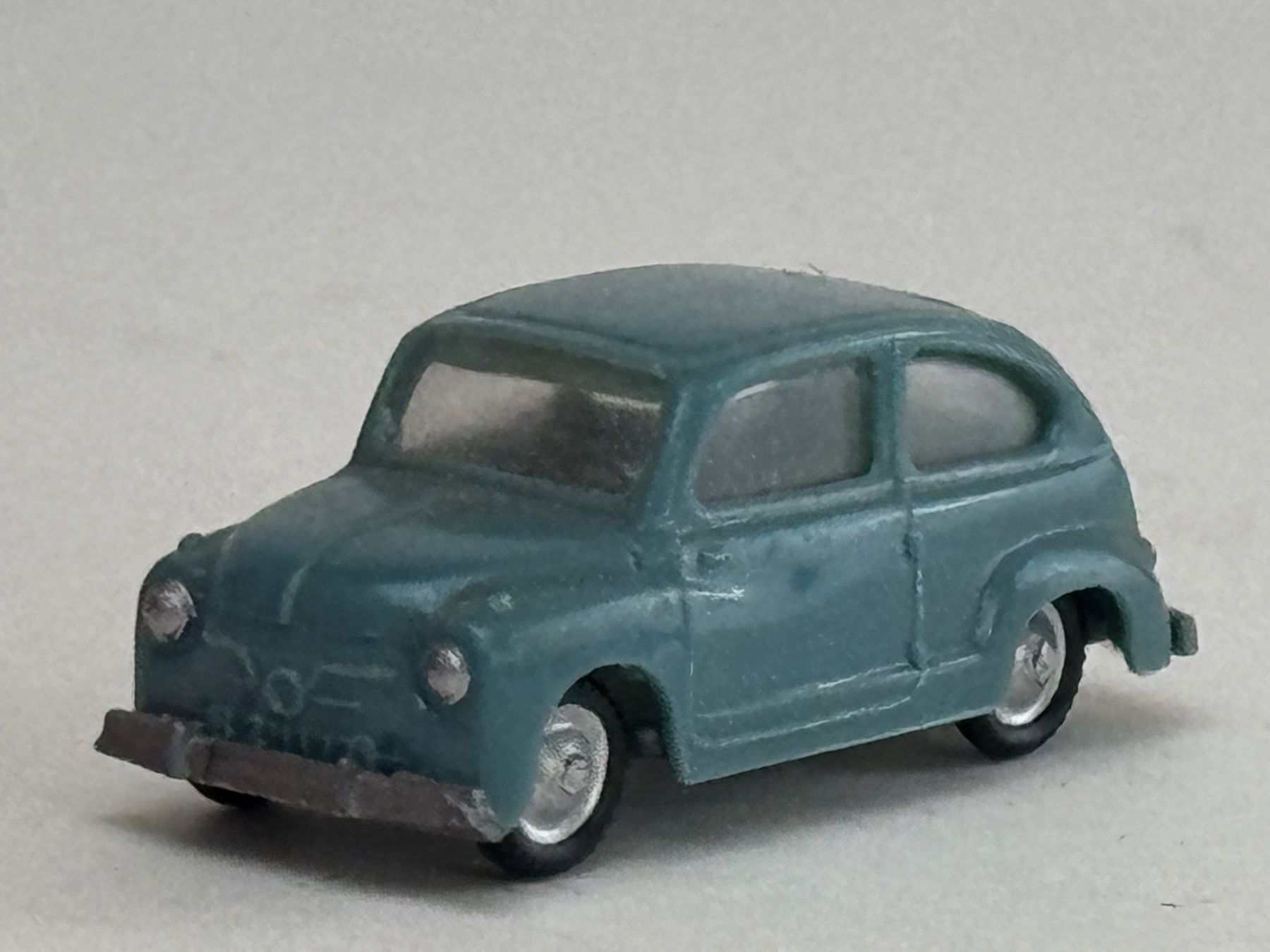 Eko Modellini d'auto: GB5- EKO Seat 600 blaugrau – Usato da Elm venduto da Wikmtz