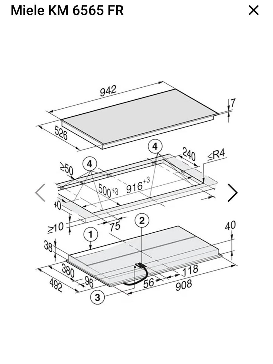 Cuisinières: KM 6565 FR Miele – Neuf avec emballage d'origine à Arbon par fis_b6mb 1
