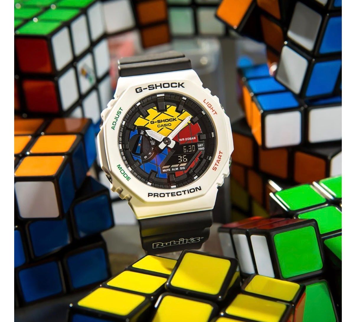 Casio Orologi: Casio G-Shock Rubik’s Cube limited edition 2023 – Nuovo (secondo la descrizione) da Zürich venduto da for_qv6p 6