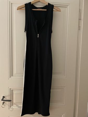 Prada Sport Nylon Kleid - Schwarz 