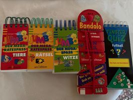 Jumbo Ratepass Set, Bandolo, Fenster Quiz Konvolut