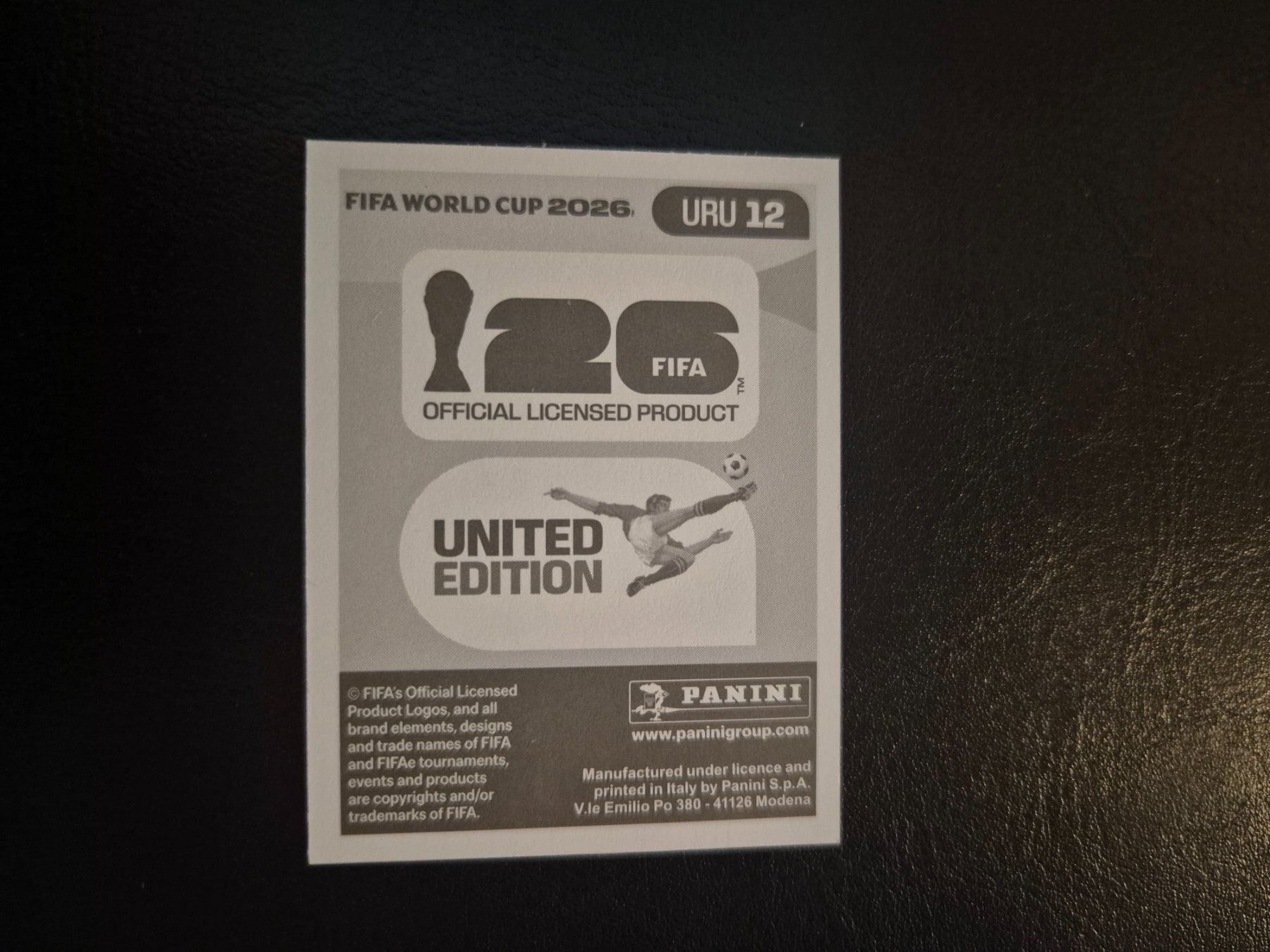 Panini Carte collezionabili: Panini WM 26 URU 12 – Nuovo (secondo la descrizione) da Rorschacherberg venduto da AJ3108 1