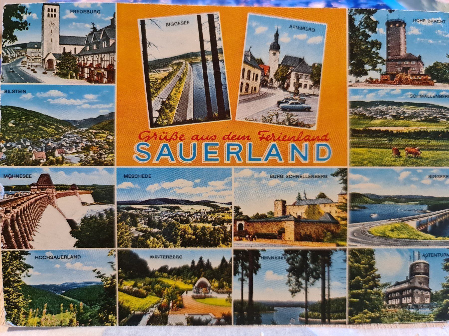 Cartoline postali: Ansichtskarte Sauerland – Usato da Dintikon venduto da Vexi