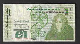 Ireland  1  Pound  1984  Gebraucht