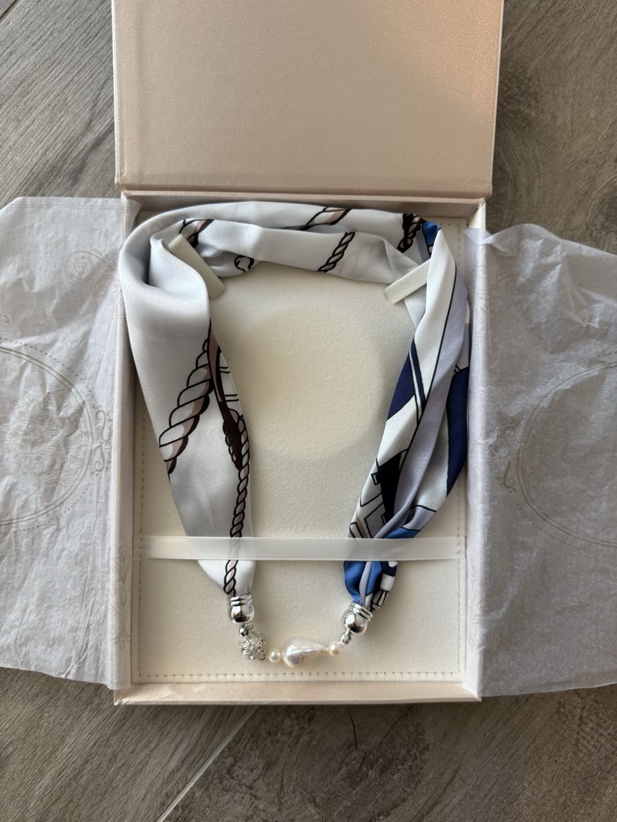Haarschmuck: Collier foulard avec perle et strass – Neu (gemäss Beschreibung) aus Neuchâtel von Blek7