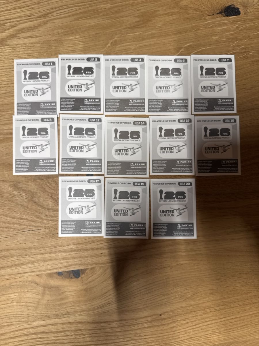 Panini Carte collezionabili: Panini Klebe Bilder WM 2026 USA – Nuovo (secondo la descrizione) da Gamsen venduto da Lionel321 1