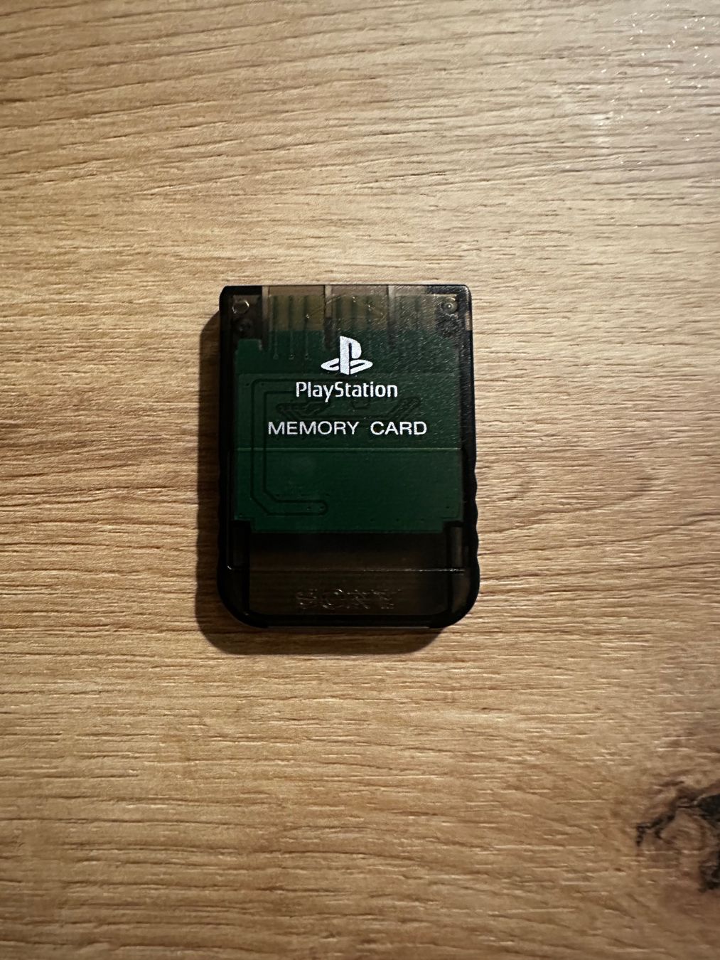 Memory unit & Memory card: PS1 memory card (black clear) – Usato da villars-sur-glâne venduto da azur93